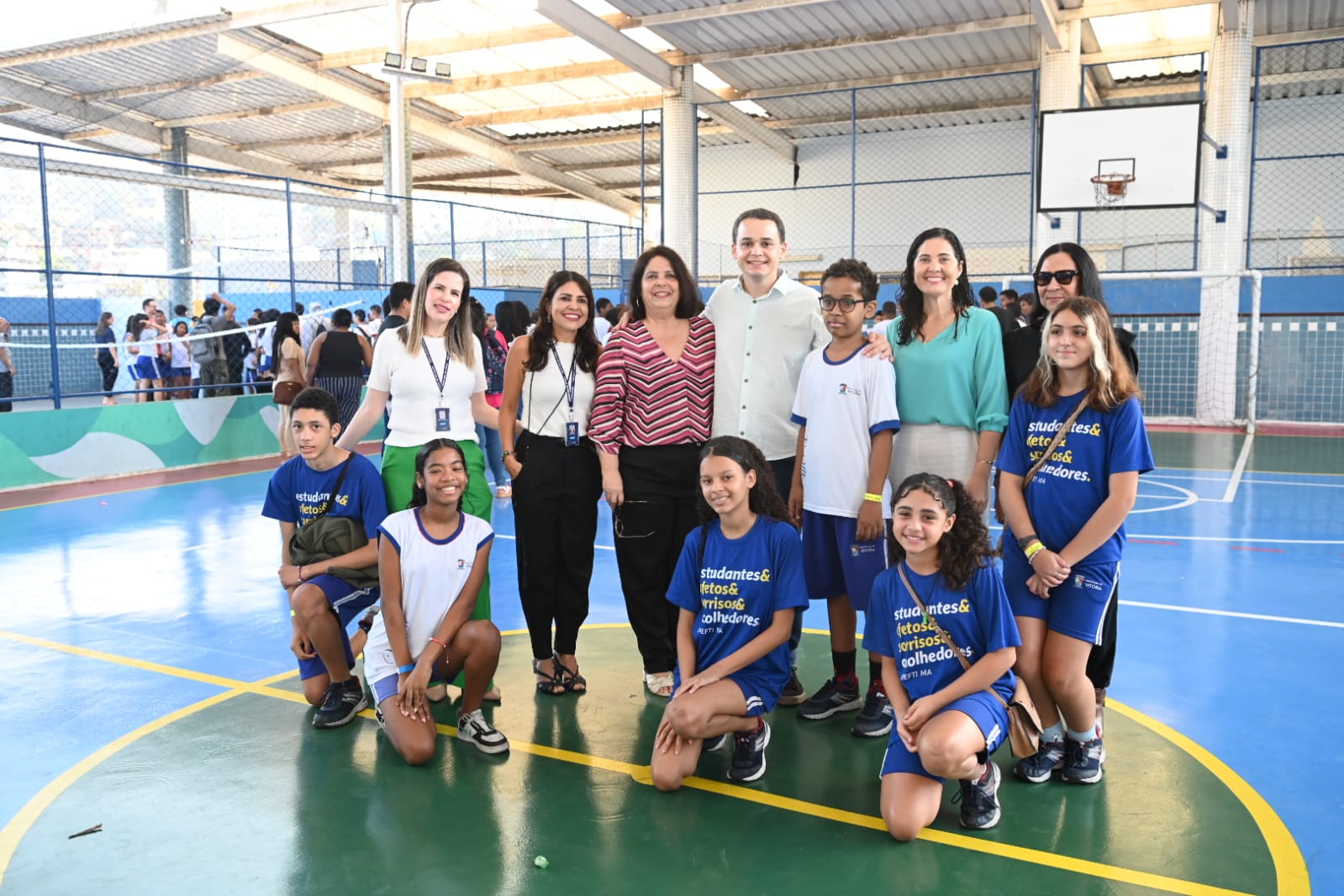 Apresentação de disciplinas eletivas na EMEF de tempo integral Moacyr Avidos conta com a presença de Pazolini, Ilha do Príncipe