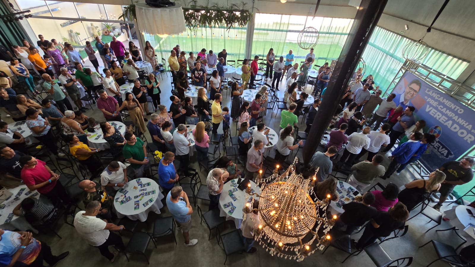 Lideranças e Comunidade Celebram Lançamento da Pré-campanha de Devanir Ferreira em Vila Velha