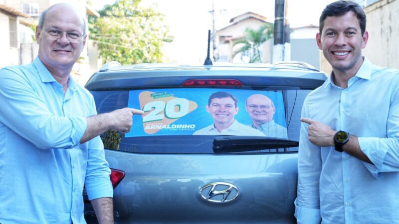 Sábado marca o início da campanha de Arnaldinho em Vila Velha