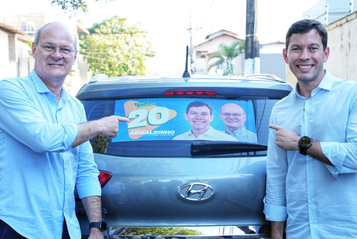 Sábado marca o início da campanha de Arnaldinho em Vila Velha