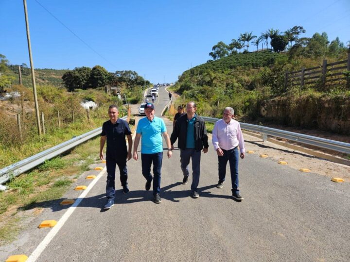 Iúna e Ibitirama recebem novas obras de pavimento do programa Caminhos do Campo