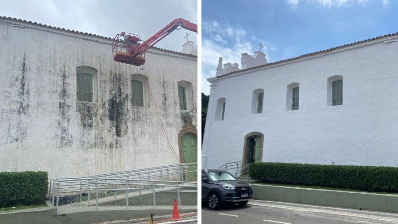 Obras de restauração preservam a história e o valor da Igreja do Rosário