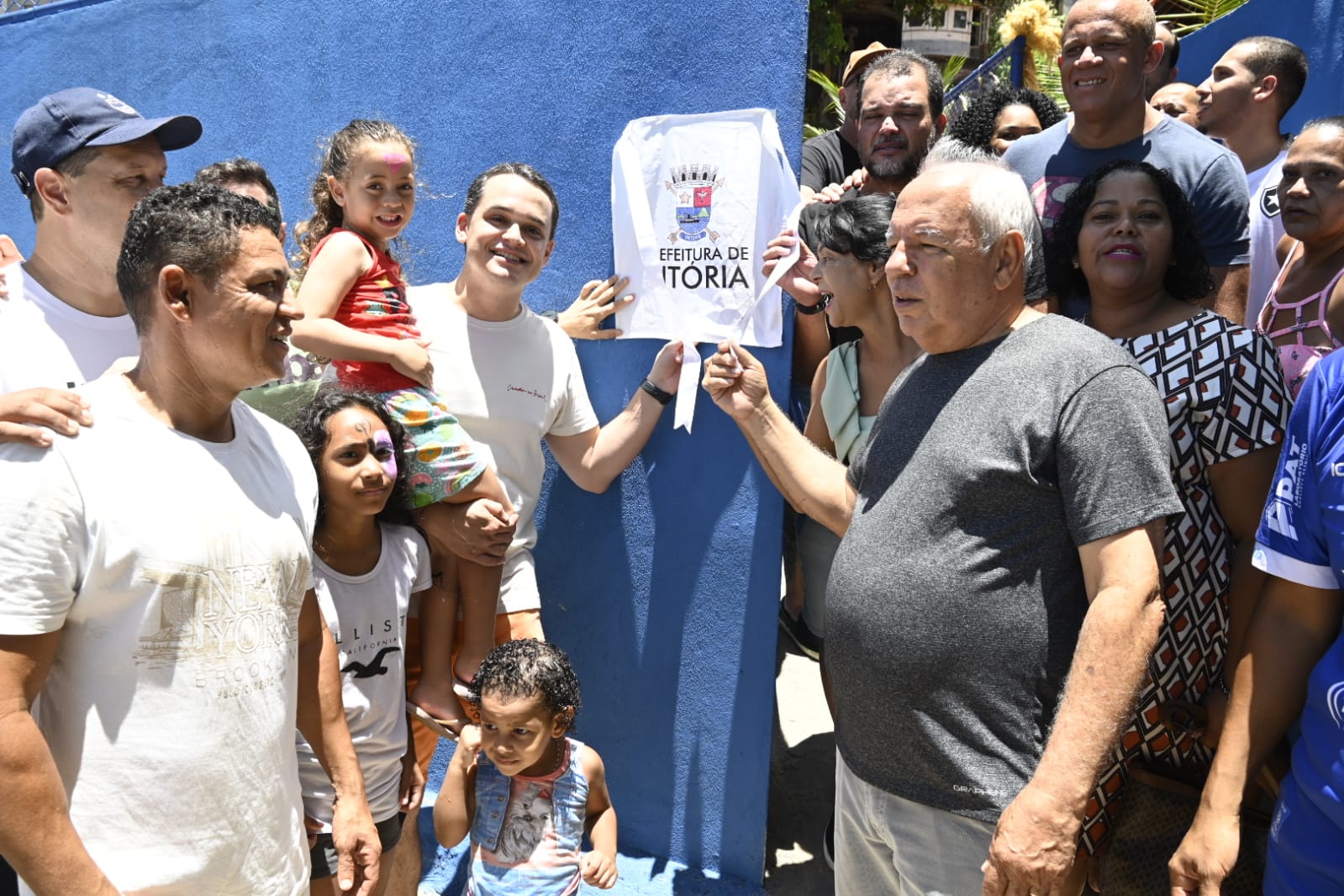 Pazolini inaugura Parque Kids e área multifuncional de exercícios para a comunidade de Jesus de Nazaré