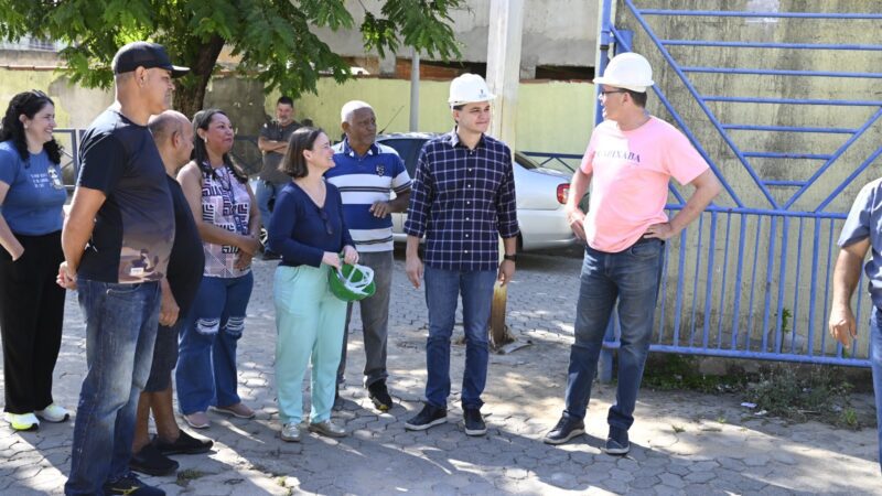 Pazolini acompanha avanço das obras do novo CRAS no território de Itararé