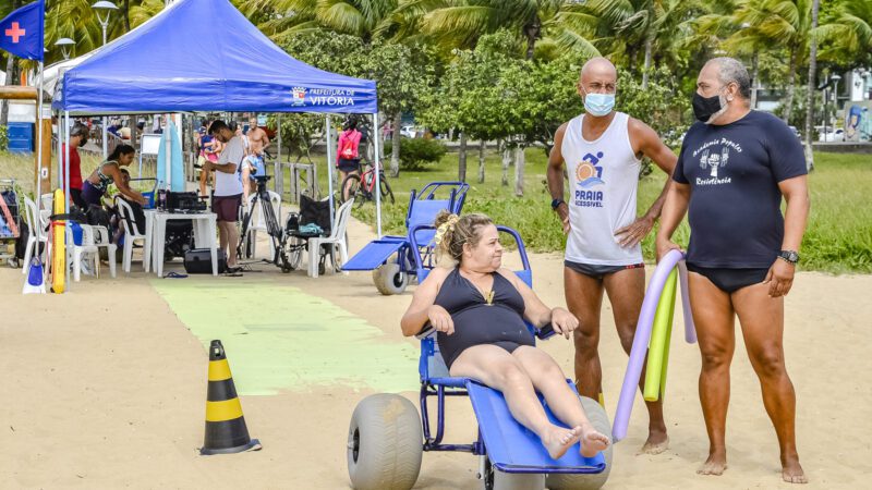 Projeto Praia Acessível expande suas opções de lazer inclusivo