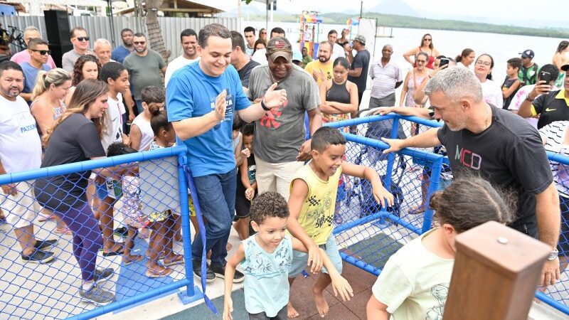 São Pedro ganha novo parque kids e praça totalmente reformado