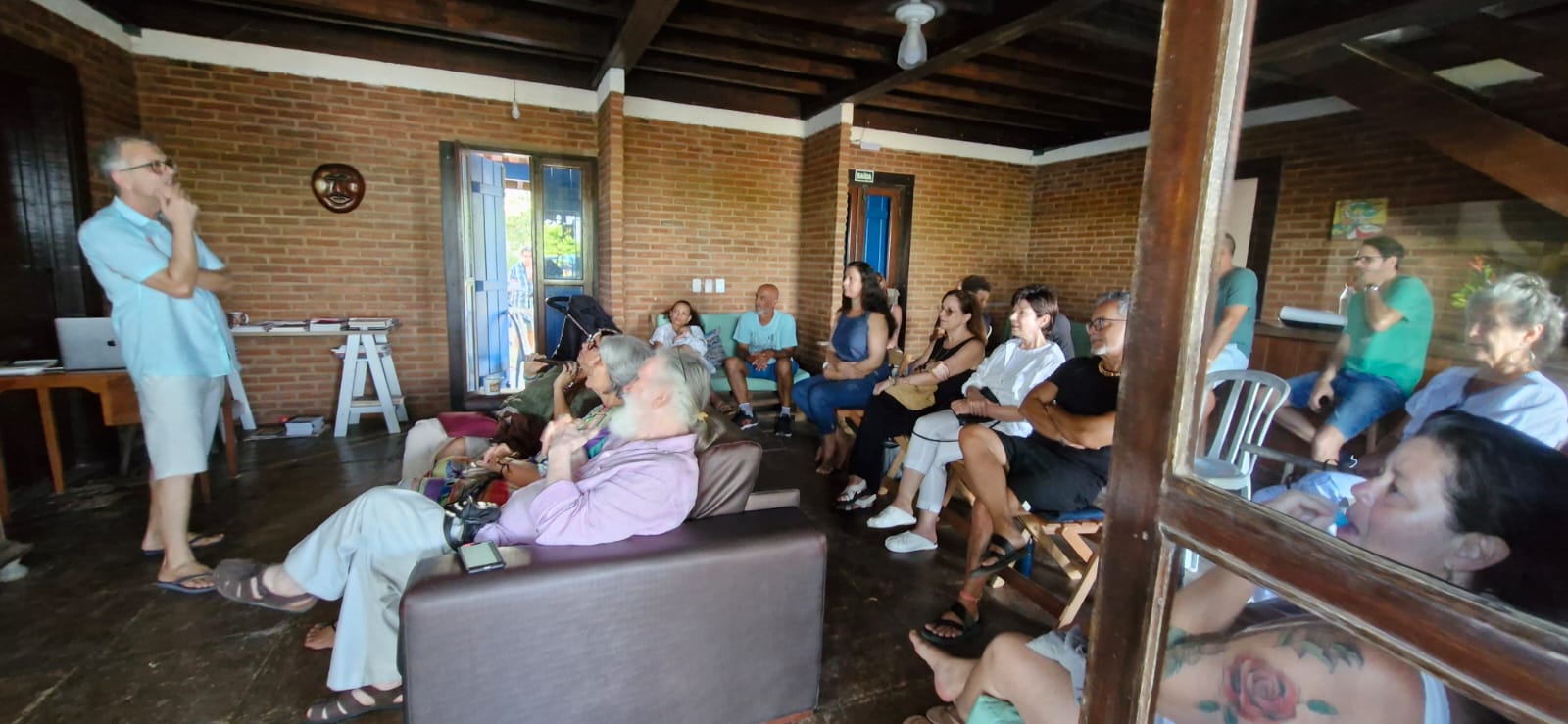 O sucesso da inauguração do Espaço Residência MAR