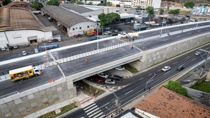 Trânsito fluindo! O Viaduto Dona Rosa é inaugurado e já facilita a vida dos motoristas!